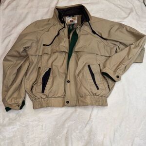 Cutter & Buck Tan Windbreaker Jacket
